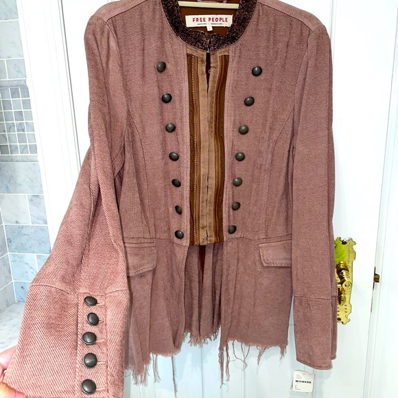 Free People Lucy Jacket Nwt Never Worn 